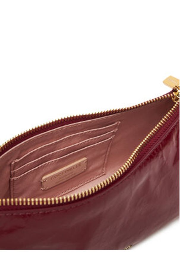 Coccinelle Torebka THJ Coccinelle Aura Shiny E5 THJ 55 01 01 Bordowy. Kolor: czerwony. Materiał: skórzane