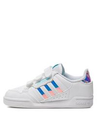Adidas - adidas Sneakersy Continental 80 Stripes GZ3257 Biały. Kolor: biały. Materiał: skóra #5