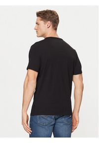 Guess T-Shirt M5RI14 J1314 Czarny Slim Fit. Kolor: czarny. Materiał: bawełna