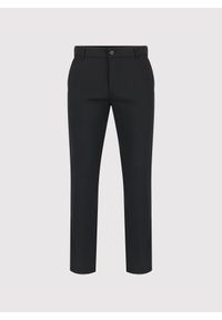 Pako Lorente - PAKO LORENTE - Czarne spodnie męskie. Kolor: czarny. Materiał: poliester, wiskoza, elastan. Wzór: gładki. Sezon: zima, jesień. Styl: klasyczny #3