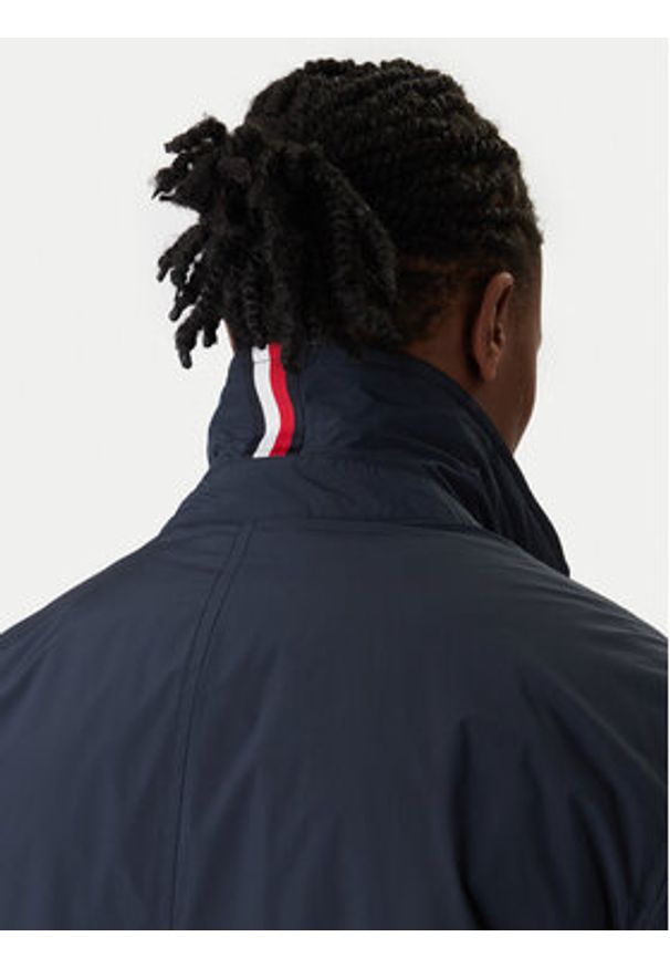 TOMMY HILFIGER - Tommy Hilfiger Płaszcz przejściowy MW0MW42569 Granatowy Regular Fit. Kolor: niebieski. Materiał: syntetyk
