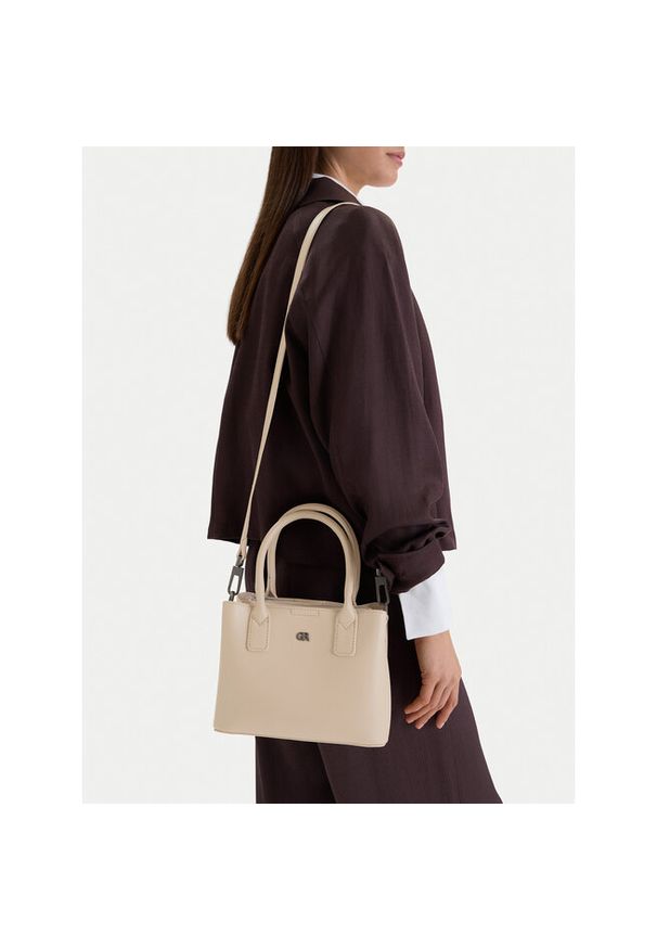 Gino Rossi - Torebka GINO ROSSI. Kolor: beżowy
