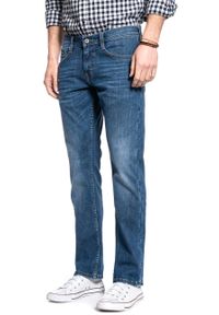 Mustang - MUSTANG OREGON STRAIGHT MĘSKIE SPODNIE JEANSOWE DENIM BLUE 1009547 5000 883 #6