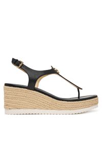 MICHAEL Michael Kors Espadryle Val Thong Wedge 40S6VAMS1L Czarny. Kolor: czarny. Materiał: skóra #1