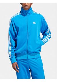 Adidas - adidas Bluza adicolor Classics IJ7059 Niebieski Loose Fit. Kolor: niebieski. Materiał: syntetyk #6