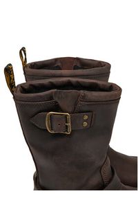 Dr. Martens Botki Anistone Tall Leather Biker31901201 Brązowy. Kolor: brązowy. Materiał: skóra #4