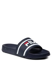 Fila Klapki Morro Bay Slipper 2.0 1010930.29Y Granatowy. Kolor: niebieski. Materiał: skóra