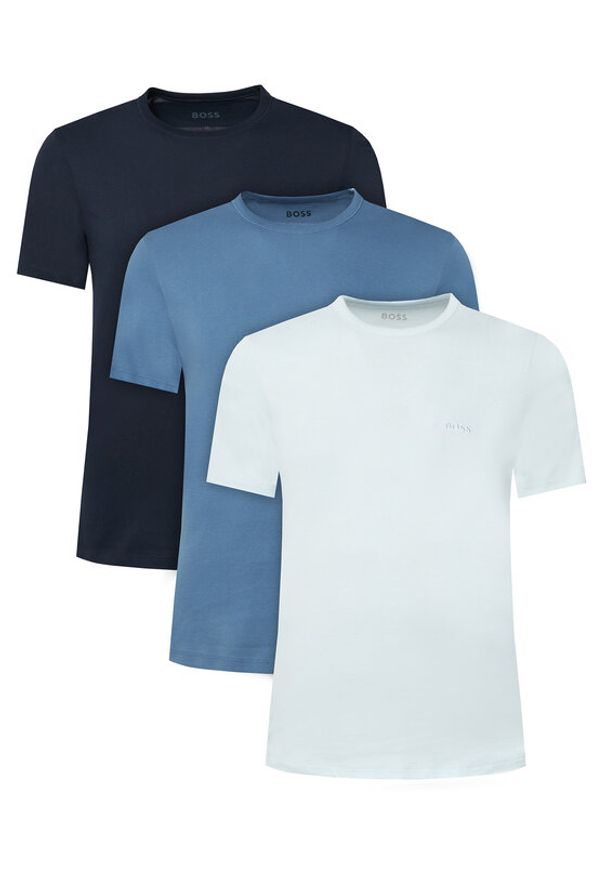 BOSS Komplet t-shirtów Classic 50532468 Kolorowy Regular Fit. Materiał: bawełna. Wzór: kolorowy
