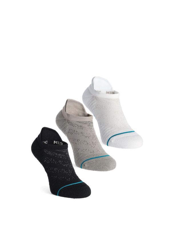 Skarpety biegowe Stance Athletic Tab 3 Pack. Kolor: czarny. Sport: fitness
