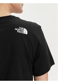 The North Face T-Shirt Easy NF0A87NA Czarny Relaxed Fit. Kolor: czarny. Materiał: bawełna #5