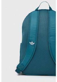 adidas Originals plecak kolor turkusowy duży wzorzysty. Kolor: turkusowy. Materiał: materiał #5