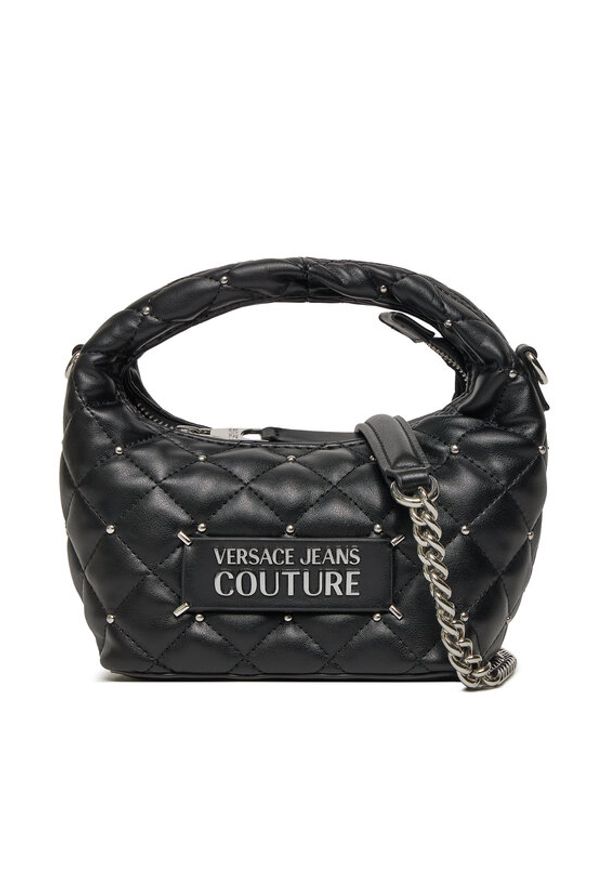 Versace Jeans Couture Torebka 75VA4BQ2 Czarny. Kolor: czarny. Materiał: skórzane