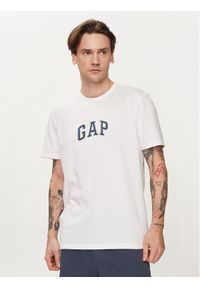GAP - Gap T-Shirt 570044-00 Biały Regular Fit. Kolor: biały. Materiał: bawełna
