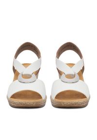 Rieker Sandały CEO-624H6-81 Biały. Kolor: biały. Materiał: skóra #4