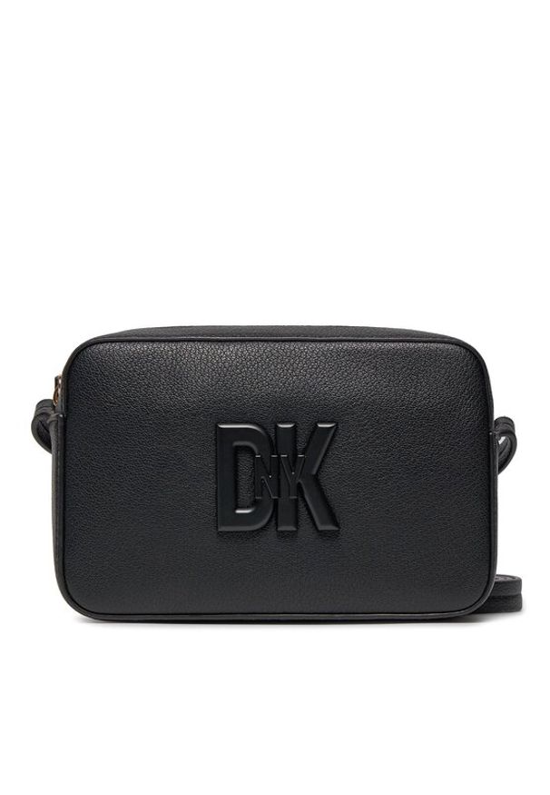 DKNY Torebka Seventh Avenue Sm Ca R33EKY31 Czarny. Kolor: czarny. Materiał: skórzane