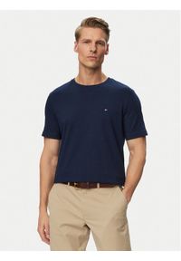 TOMMY HILFIGER - Tommy Hilfiger T-Shirt Ess Seasonal MW0MW39995 Granatowy Regular Fit. Kolor: niebieski. Materiał: bawełna #1