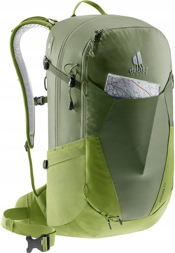 Plecak turystyczny Deuter Futura 23 l Khaki-meadow. Kolor: brązowy