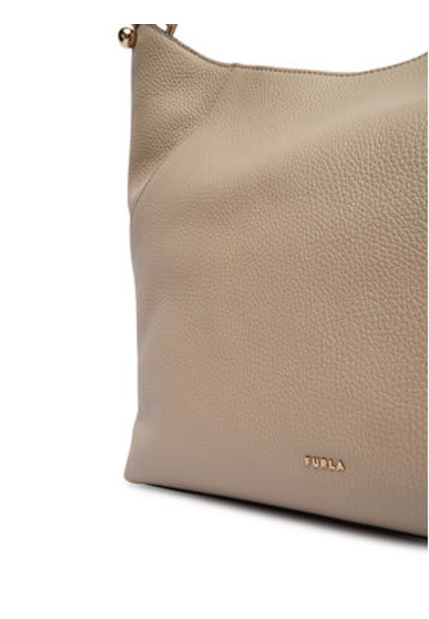 Furla Torebka Lara L WB01876 HSF000 BG 4488S 1007 Beżowy. Kolor: beżowy. Materiał: skórzane