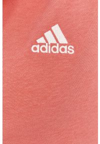 Adidas - adidas - Bluza. Okazja: na co dzień. Kolor: różowy. Materiał: poliester, dzianina. Wzór: nadruk. Styl: casual #3