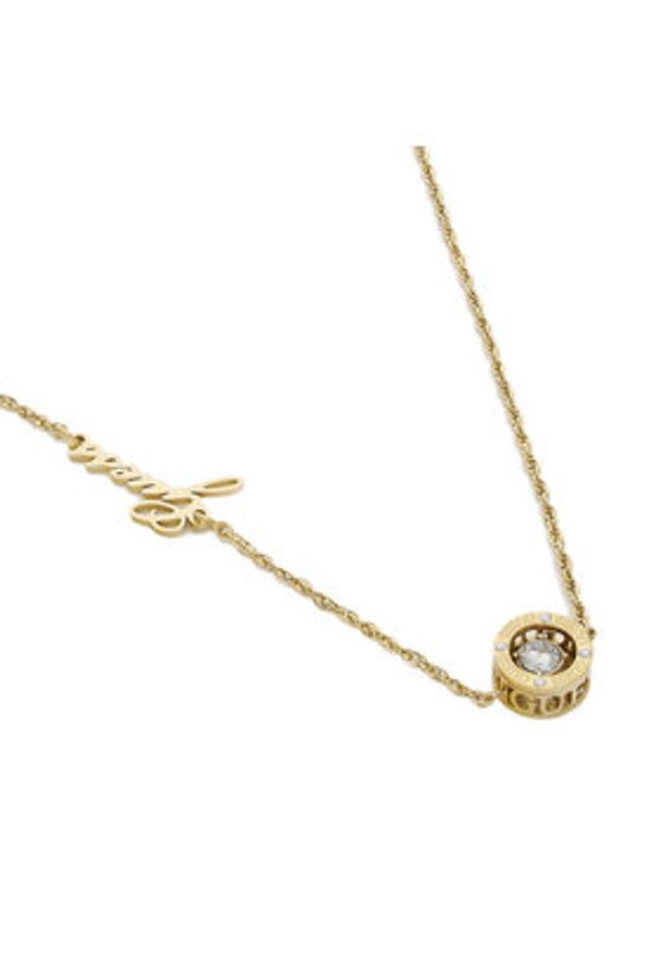 Guess Naszyjnik JUBN01 459JW Złoty. Materiał: złote. Kolor: złoty