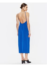 Calvin Klein Sukienka codzienna K20K205613 Niebieski Slim Fit. Okazja: na co dzień. Kolor: niebieski. Typ sukienki: proste. Styl: casual #3