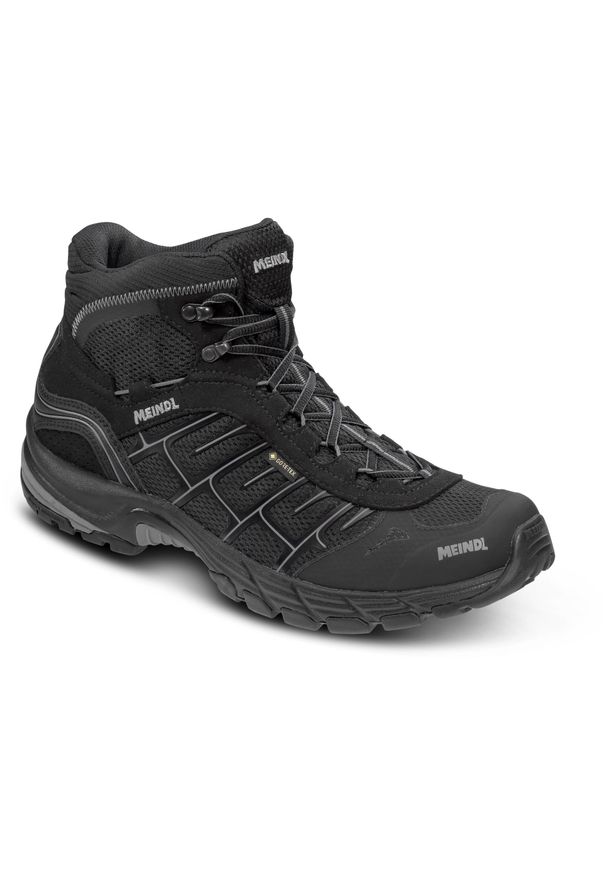 MEINDL - Buty sportowe męskie Quebec Mid GTX. Kolor: czarny. Sport: turystyka piesza