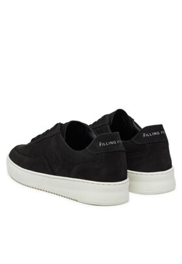 Filling Pieces Sneakersy Mondo 2.0 39922841861 Czarny. Kolor: czarny. Materiał: zamsz, skóra
