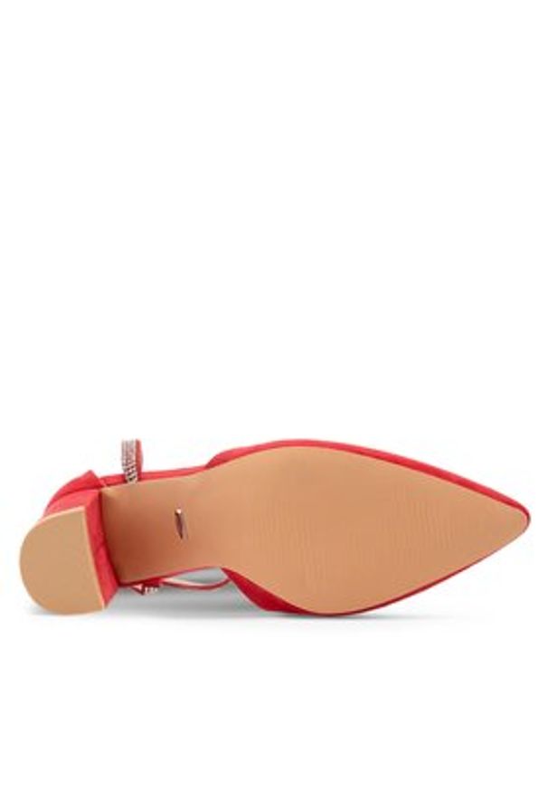 DeeZee Czółenka LISA KL-HT4587-21 Czerwony. Kolor: czerwony. Materiał: materiał