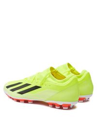 Adidas - adidas Buty do piłki nożnej X Crazyfast League Artificial Grass Boots IF0677 Żółty. Kolor: żółty. Materiał: materiał