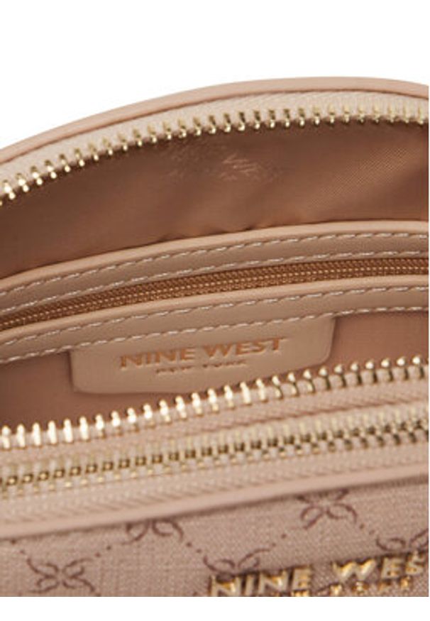 Nine West Torebka JH6392-NW Beżowy. Kolor: beżowy