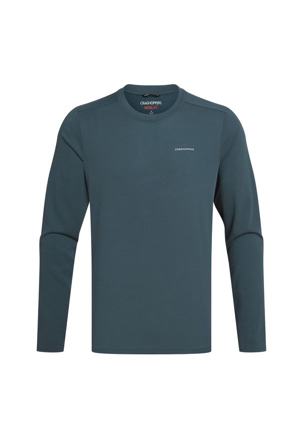 CRAGHOPPERS - Męska Koszulka Z Długim Rękawem Abel Nosilife. Kolor: niebieski. Długość rękawa: długi rękaw. Długość: długie. Sport: turystyka piesza