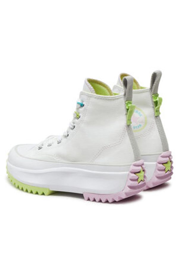 Converse Sneakersy Run Star Hike A09836C Biały. Kolor: biały. Materiał: materiał. Sport: bieganie