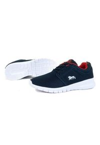 Buty do chodzenia męskie Lonsdale Sivas 2. Zapięcie: sznurówki. Kolor: niebieski. Materiał: syntetyk, tkanina, materiał. Szerokość cholewki: normalna. Sport: turystyka piesza