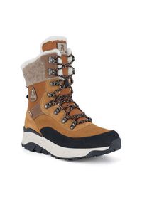 Rieker Revolution Lifestyle Botki W0066-22 Brązowy. Kolor: brązowy. Materiał: zamsz, skóra