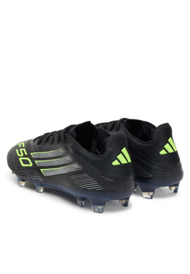 Adidas - adidas Buty do piłki nożnej F50 Pro Firm Ground JH7687 Czarny. Kolor: czarny. Materiał: materiał