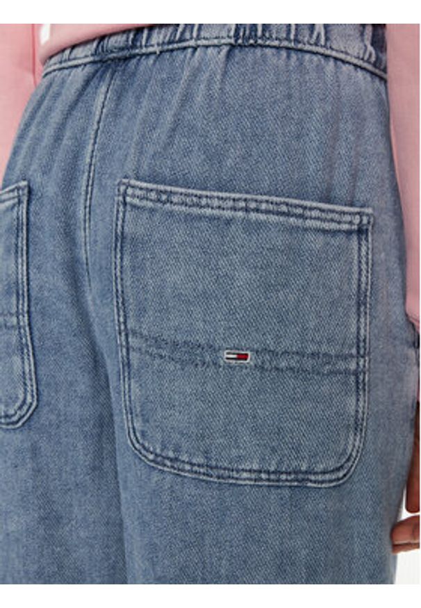 Tommy Jeans Jeansy Twill DW0DW21442 Niebieski Flare Fit. Kolor: niebieski