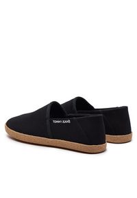 Tommy Jeans Espadryle Tjm Espadrille Street EM0EM01386 Czarny. Kolor: czarny. Materiał: materiał. Styl: street #6