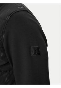 Karl Lagerfeld - KARL LAGERFELD Kurtka bomber 505061 563902 Czarny Regular Fit. Typ kołnierza: dekolt w karo. Kolor: czarny. Materiał: syntetyk #4