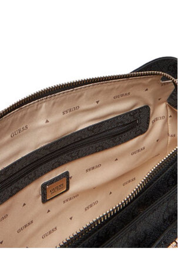 Guess Torebka Katya HWSG96 52060 Szary. Kolor: szary. Materiał: skórzane