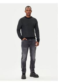 BOSS Sweter Klapok 50548673 Czarny Regular Fit. Kolor: czarny. Materiał: bawełna #3