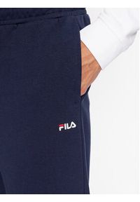 Fila Spodnie dresowe FAM0500 Granatowy Regular Fit. Kolor: niebieski. Materiał: bawełna, dresówka