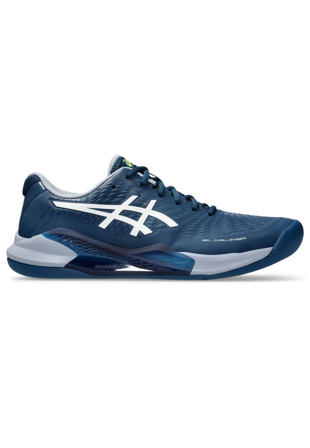 Obuwie do tenisa halowego Asics Gel-Challenger 14. Kolor: biały, wielokolorowy, niebieski, zielony. Sport: tenis