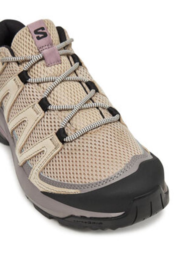 salomon - Salomon Trekkingi X-Adventure Recon L47813500 Beżowy. Kolor: beżowy. Materiał: nubuk, skóra