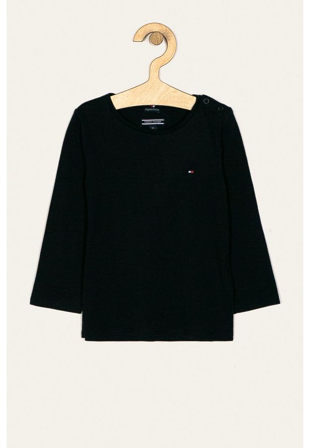 TOMMY HILFIGER - Tommy Hilfiger - Longsleeve dziecięcy 74-176 cm. Kolor: niebieski. Materiał: materiał. Długość rękawa: długi rękaw