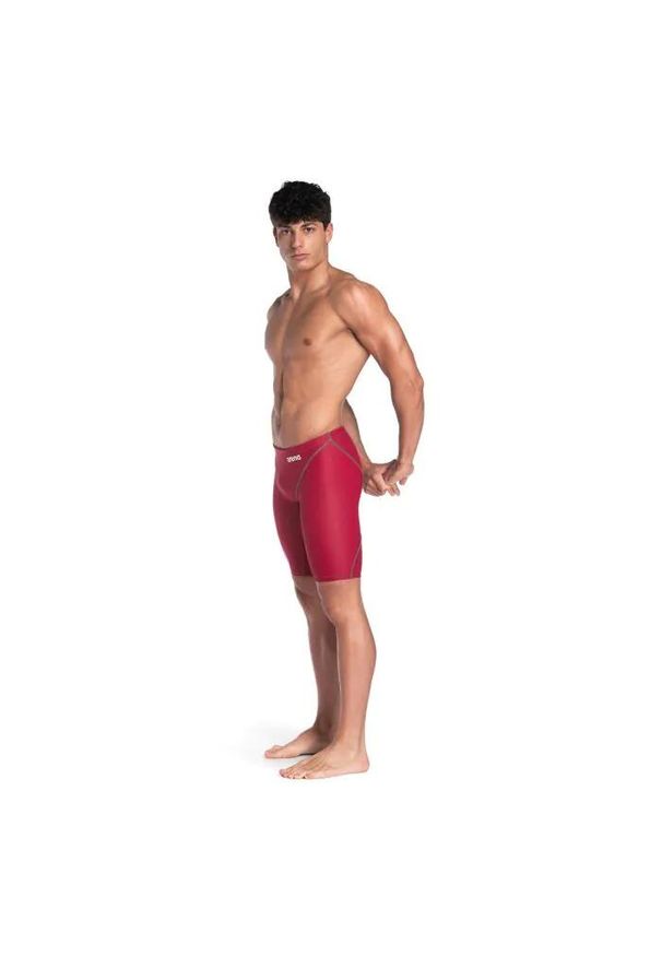 Strój startowy pływacki męski Arena Powerskin St Next Jammer UK24. Kolor: czerwony
