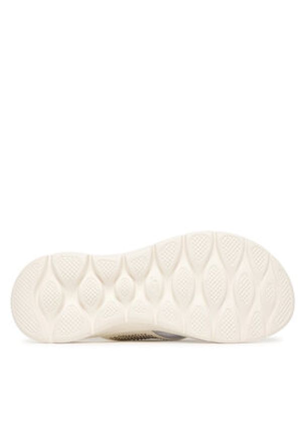 skechers - Skechers Japonki 140184/WHT Biały. Kolor: biały. Materiał: materiał