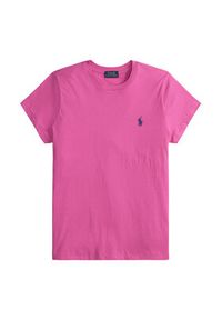 Polo Ralph Lauren T-Shirt 211B14605018 Różowy Classic Fit. Typ kołnierza: polo. Kolor: różowy. Materiał: bawełna #4