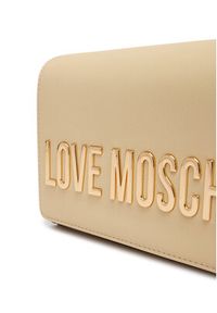 Love Moschino - LOVE MOSCHINO Torebka JC4103PP1OKD0129 Beżowy. Kolor: beżowy. Materiał: skórzane #3