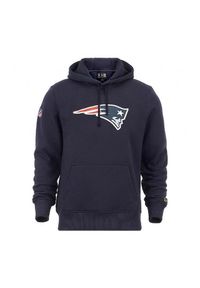 New Era - Bluza z kapturem New England Patriots NFL. Typ kołnierza: kaptur. Kolor: niebieski, wielokolorowy, biały #1