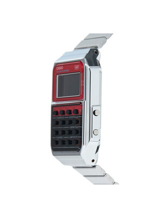 Casio Zegarek Vintage CA-500WE-4BEF Srebrny. Kolor: srebrny. Styl: vintage
